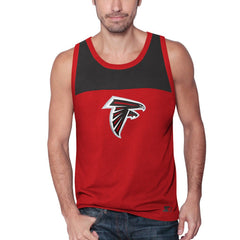 Atlanta Falcons Starter Logo Touchdown Fashion Tank Top Red/Black