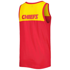 Kansas City Chiefs Starter Logo Touchdown Fashion Tank Top Red/Gold