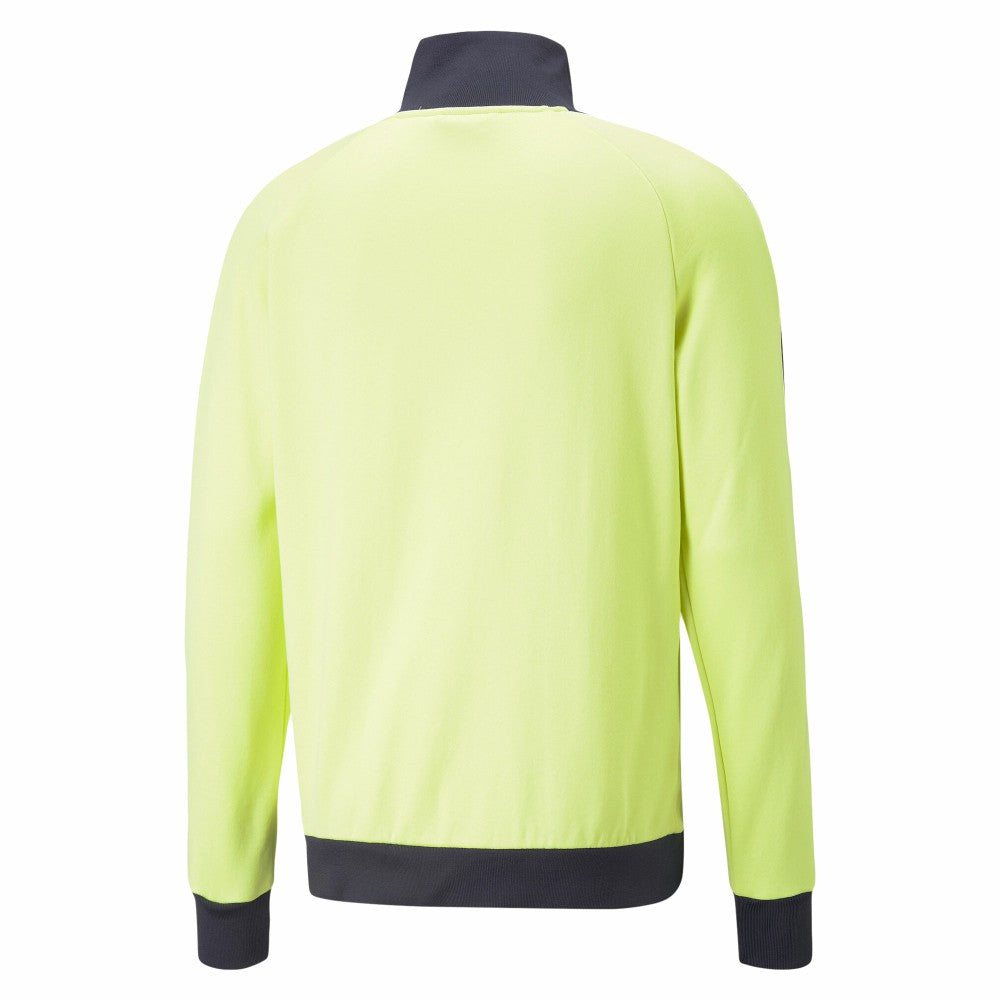 Manchester City ftblHeritage T7 Raglan Full-Zip Track Jacket Yellow shop