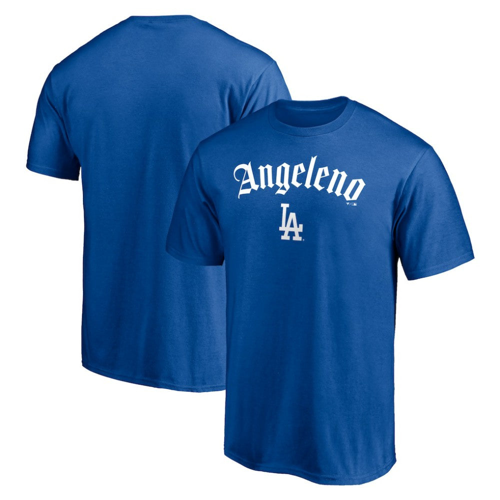 Los Angeles Dodgers Team Hometown Collection Angeleno T-Shirt - Royal T-shirts