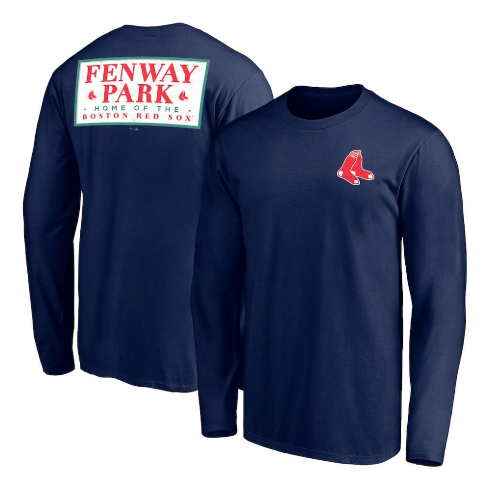 Boston Red Sox Team Hometown Collection Fenway Faithful Long Sleeve T-Shirt - Navy T-shirts