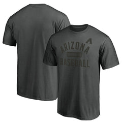 Arizona Diamondbacks Team Primary Pill T-Shirt - Charcoal T-shirts