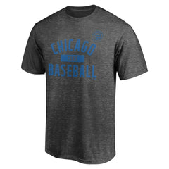 Chicago Cubs Team Primary Pill T-Shirt - Charcoal T-shirts