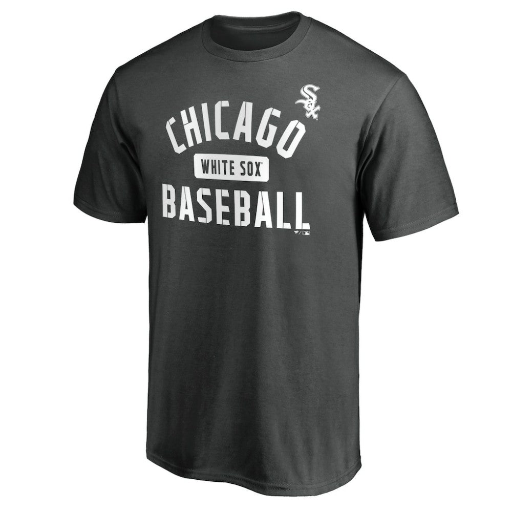 Chicago White Sox Team Primary Pill T-Shirt - Charcoal T-shirts