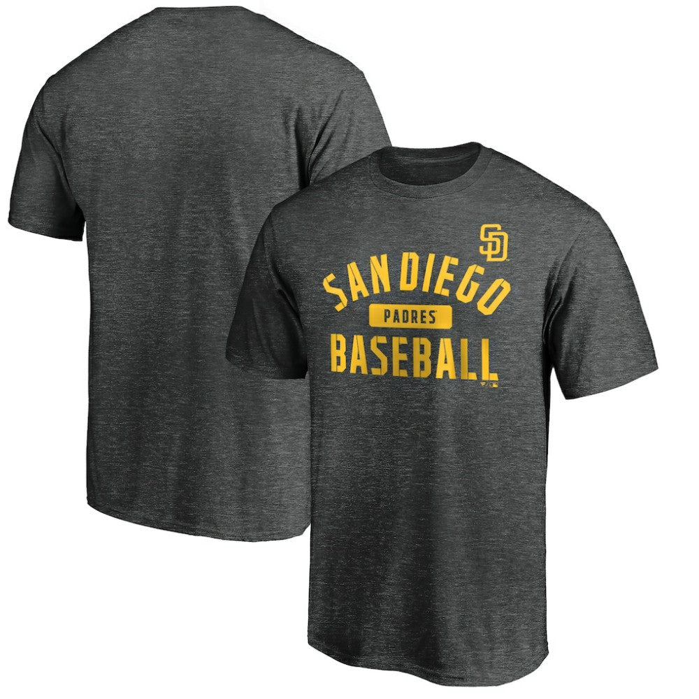 San Diego Padres Team Primary Pill T-Shirt - Charcoal T-shirts