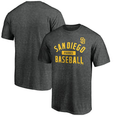 San Diego Padres Team Primary Pill T-Shirt - Charcoal T-shirts