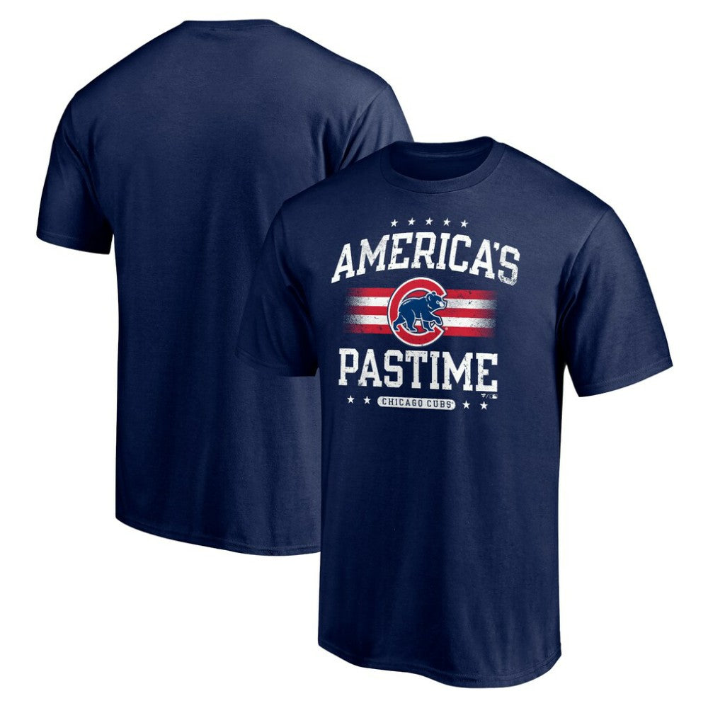 Chicago Cubs Team America's Pastime T-Shirt - Navy T-shirts