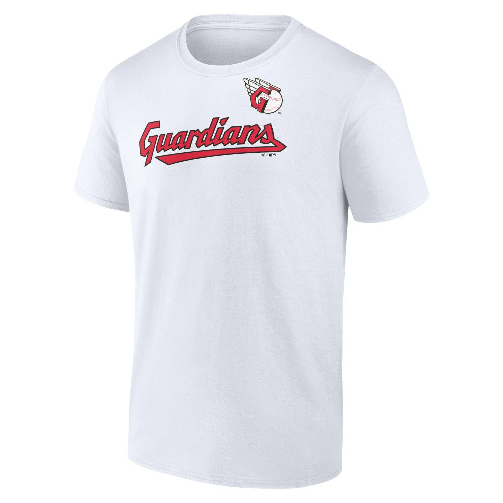 Cleveland Guardians Team Hot Shot T-Shirt - White T-shirts
