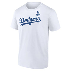 Los Angeles Dodgers Team Hot Shot T-Shirt - White T-shirts