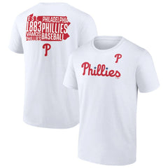 Philadelphia Phillies Team Hot Shot T-Shirt - White T-shirts