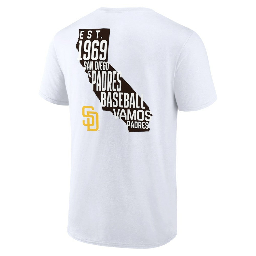 San Diego Padres Team Hot Shot T-Shirt - White T-shirts