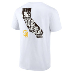 San Diego Padres Team Hot Shot T-Shirt - White T-shirts