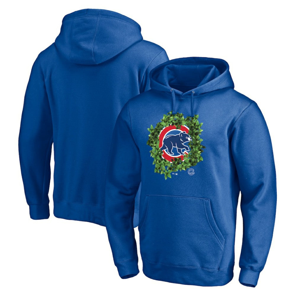 Chicago Cubs Team Hometown Collection Ivy Pullover Hoodie - Royal Hoodies