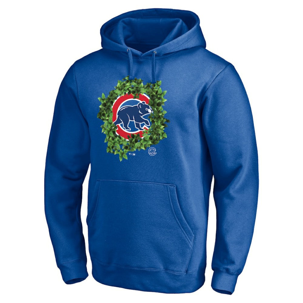 Chicago Cubs Team Hometown Collection Ivy Pullover Hoodie - Royal Hoodies