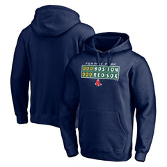 Boston Red Sox Team Hometown Collection Scoreboard Pullover Hoodie - Navy Hoodies