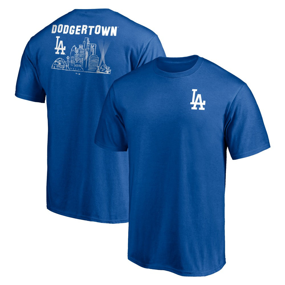 Los Angeles Dodgers Team Hometown Collection Tinsletown T-Shirt - Royal T-shirts