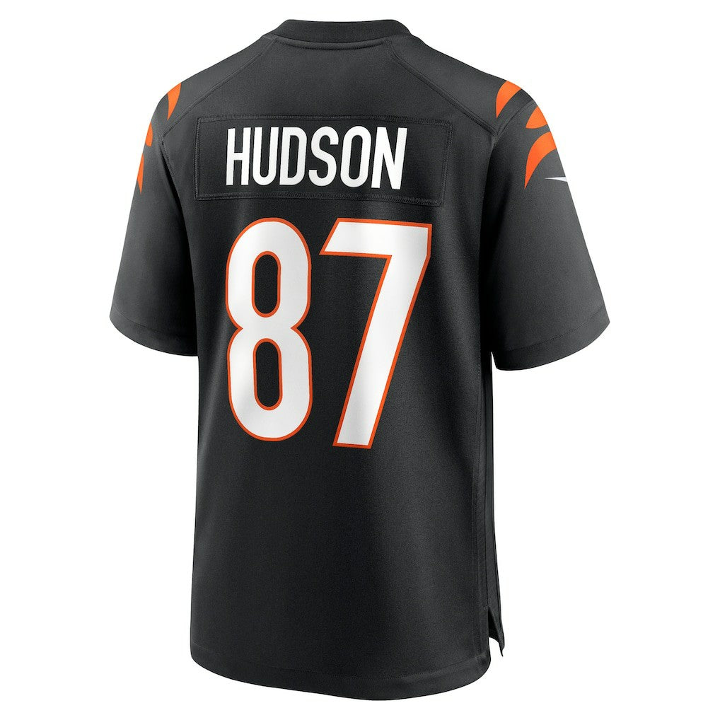 Tanner Hudson Cincinnati Bengals Home Game Player Jersey Black