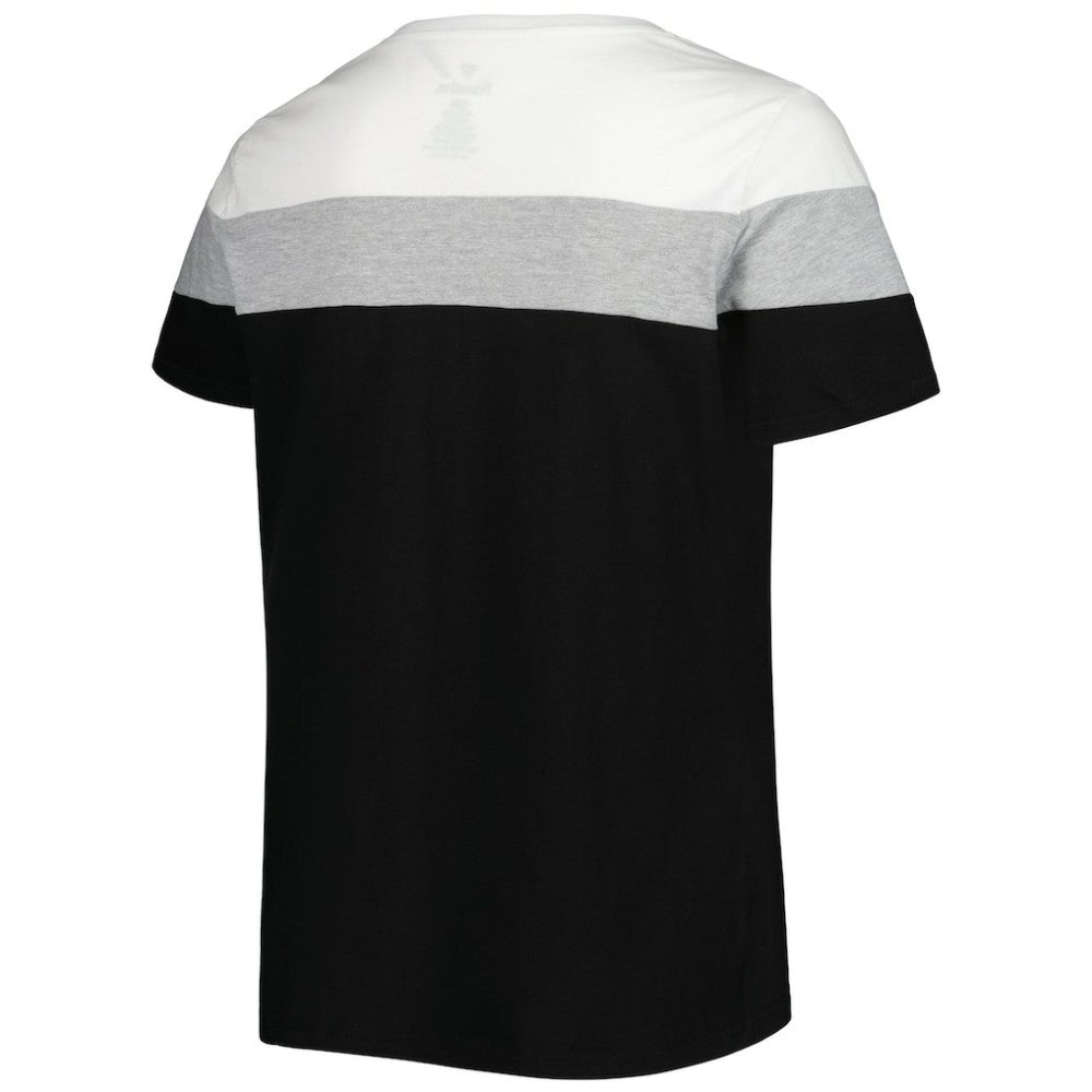 Colorado Rockies Women's Plus Size Colorblock T-Shirt - White/Black T-shirts