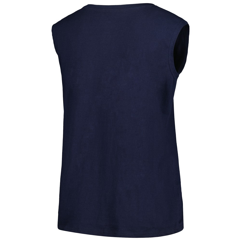 Houston Astros Profile Women's Plus Size Tank Top - Navy Tanks
