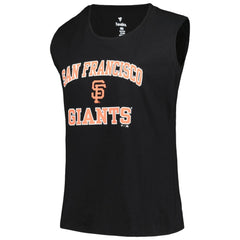 San Francisco Giants Profile Women's Plus Size Tank Top - Black Tanks