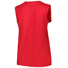 St. Louis Cardinals Profile Women's Plus Size Tank Top - Red Tanks