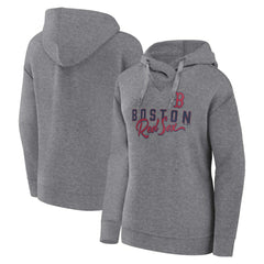 Profile Boston Red Sox Women's Plus Size Pullover Hoodie - Heather Gray Hoodies