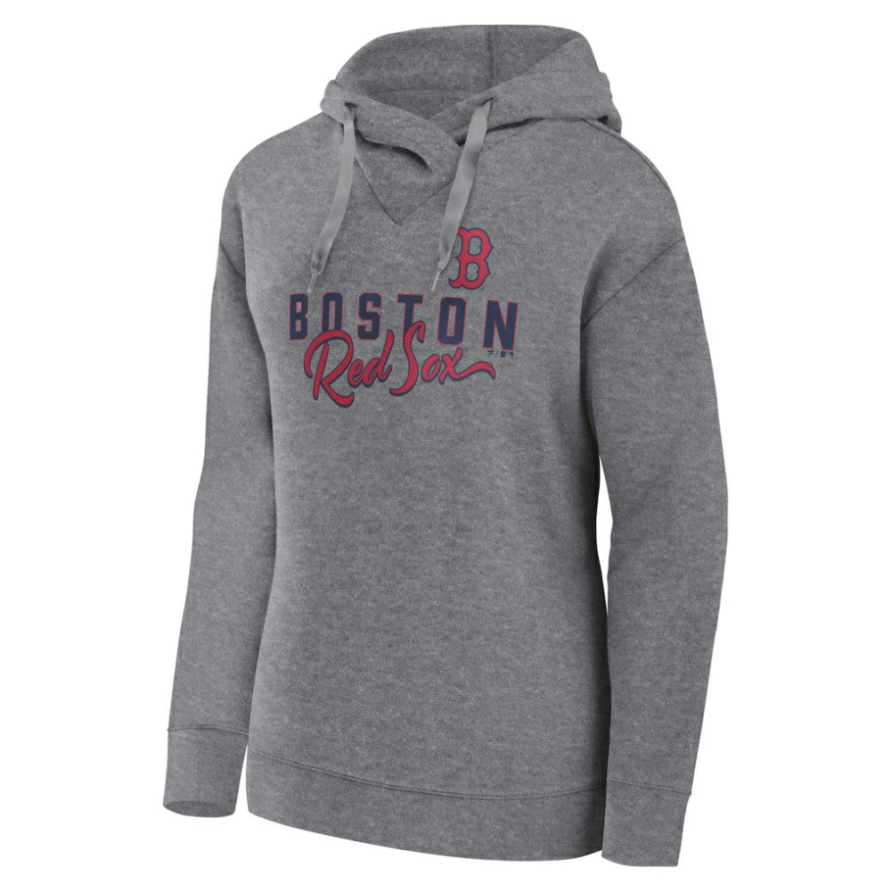 Profile Boston Red Sox Women's Plus Size Pullover Hoodie - Heather Gray Hoodies