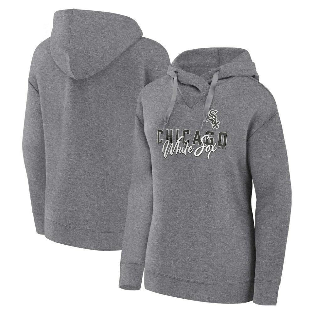 Profile Chicago White Sox Women's Plus Size Pullover Hoodie - Heather Gray Hoodies