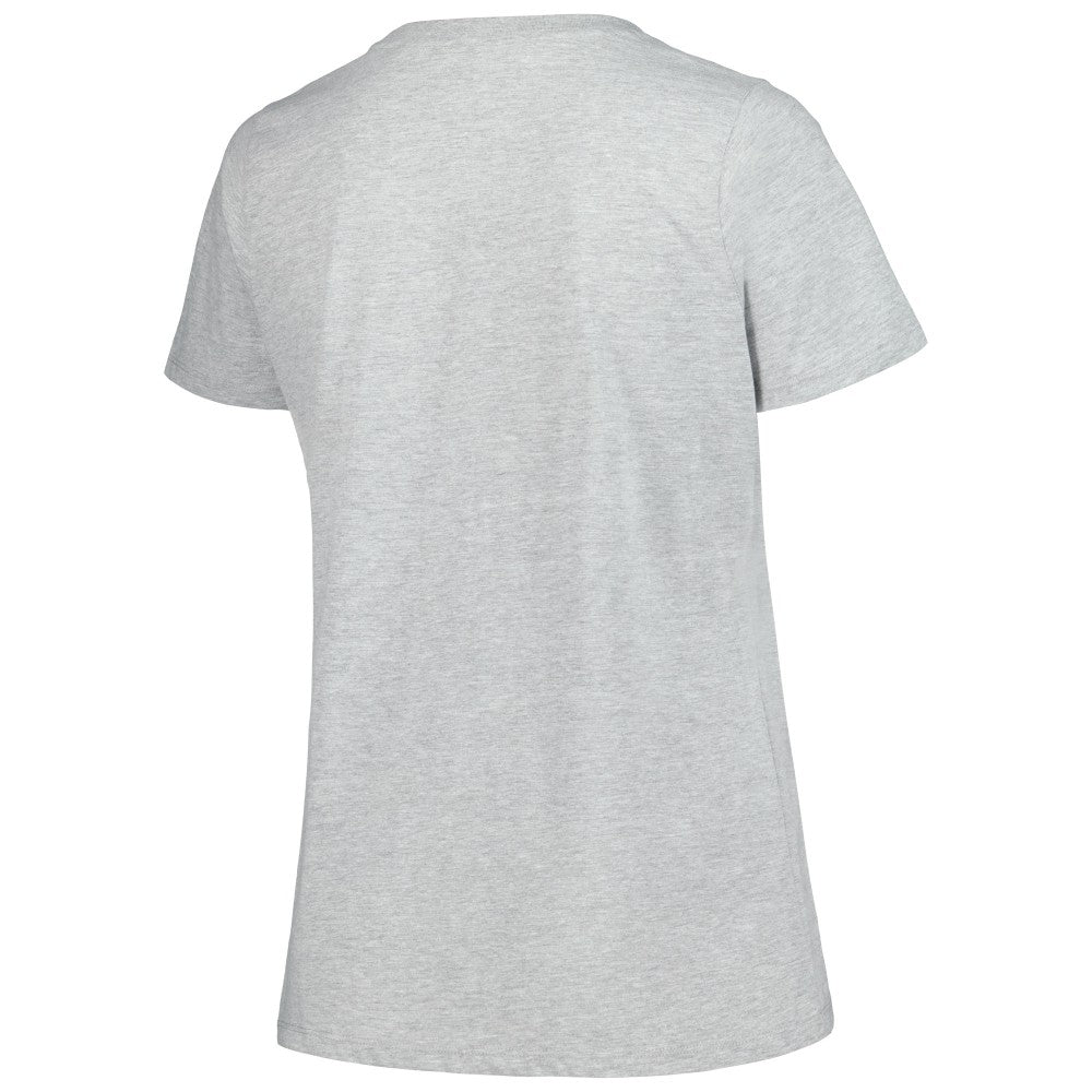 Los Angeles Angels Profile Women's Plus Size T-Shirt Combo Pack - Black/Heather Gray T-shirts