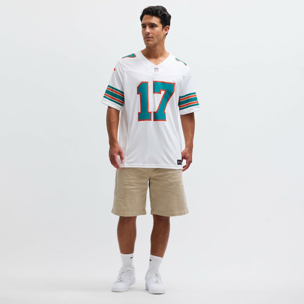 Jaylen Waddle Miami Dolphins Vapor F.U.S.E. Limited Jersey White