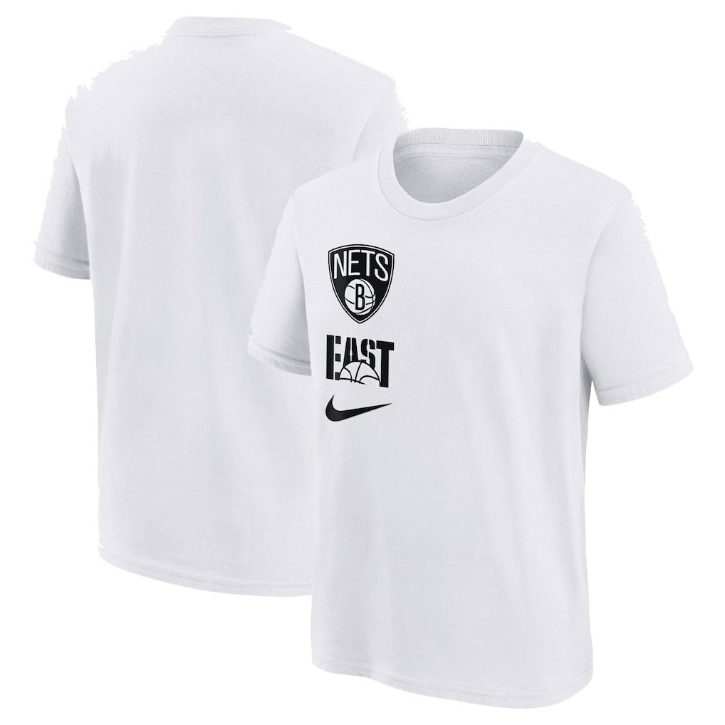Brooklyn Nets Youth Vs Block Essential T-Shirt White