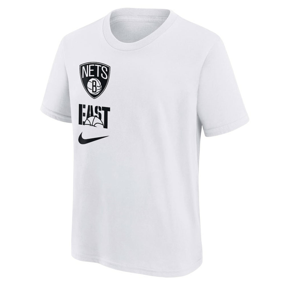 Brooklyn Nets Youth Vs Block Essential T-Shirt White