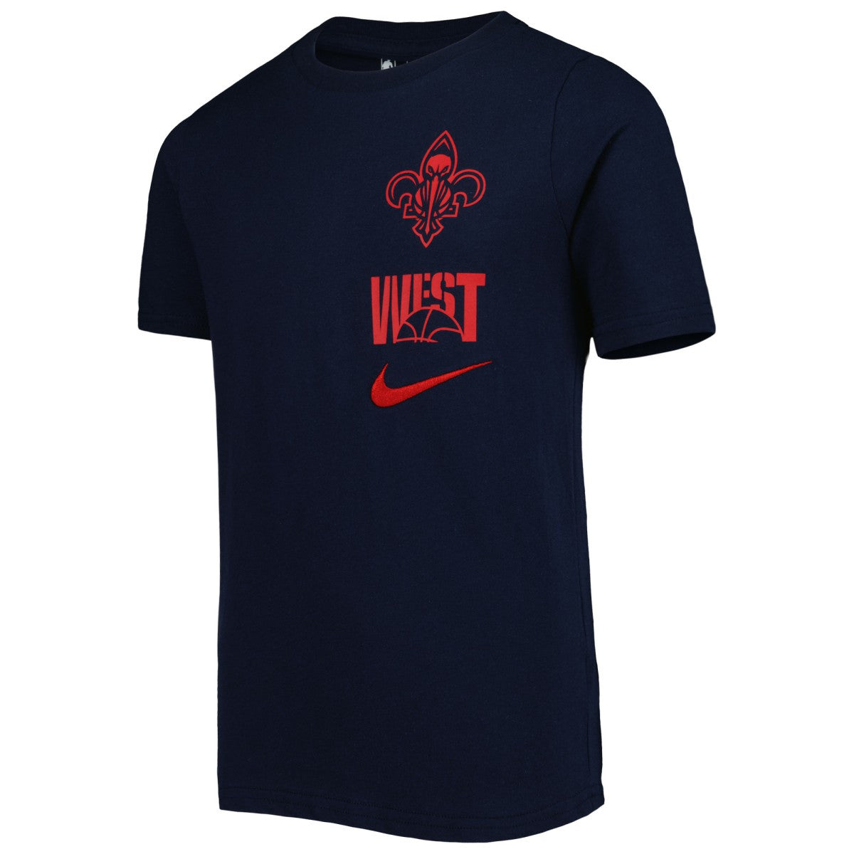 New Orleans Pelicans Youth Vs Block Essential T-Shirt Navy