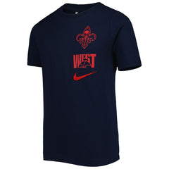 New Orleans Pelicans Youth Vs Block Essential T-Shirt Navy