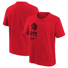 Toronto Raptors Youth Vs Block Essential T-Shirt Red