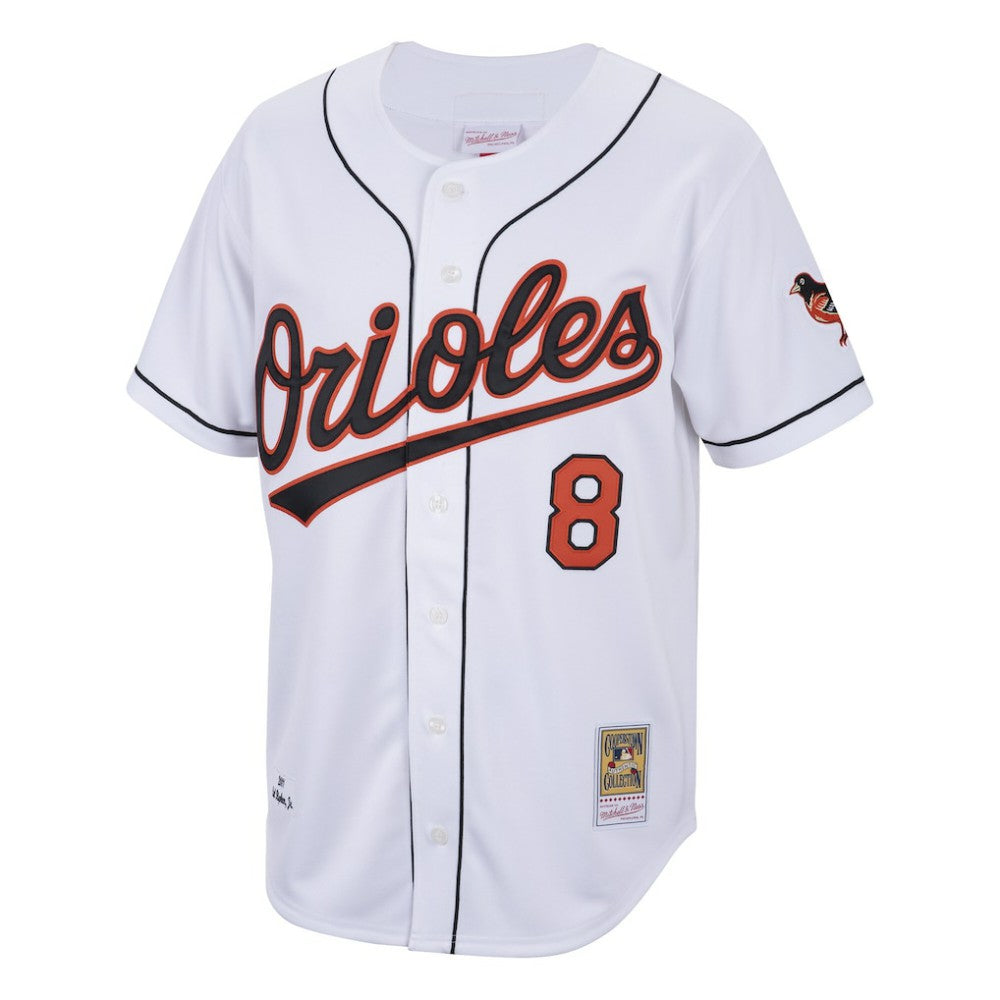 Cal Ripken Jr. Baltimore Orioles Cooperstown Collection 2001 Authentic Player Jersey - White Jerseys