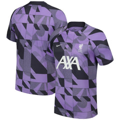 Liverpool 2023/24 Academy Pro Pre-Match Top Purple