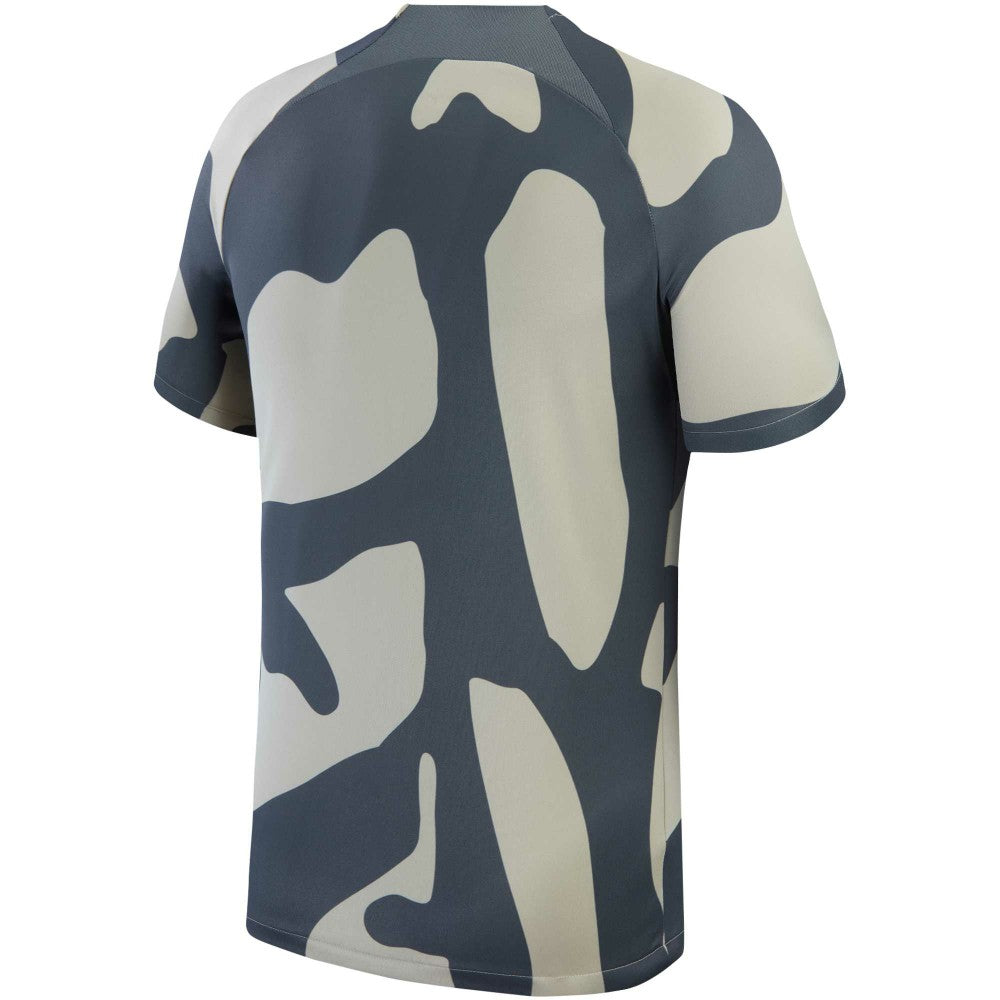 Paris Saint-Germain Jordan Brand 2023/24 Academy Pro Pre-Match Top Gray