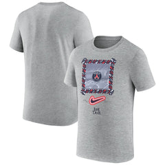 Paris Saint-Germain DNA T-Shirt Heather Gray