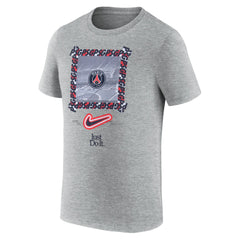 Paris Saint-Germain DNA T-Shirt Heather Gray