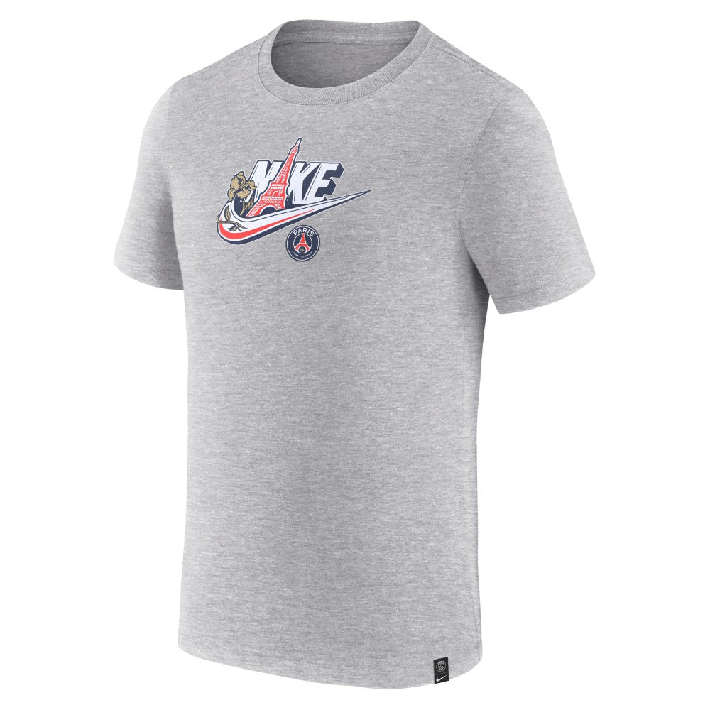 Paris Saint-Germain Futura T-Shirt Heather Gray
