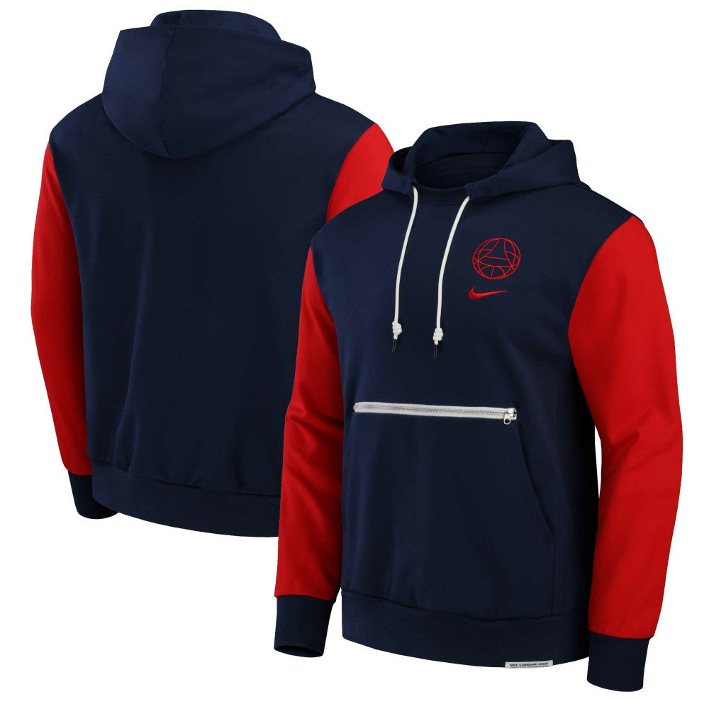 Paris Saint-Germain Standard Issue Pullover Hoodie Navy sale