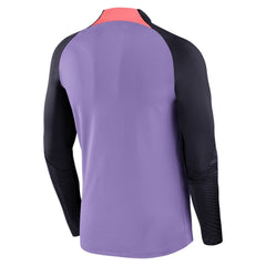 Liverpool Strike Drill 2023/24 Performance Quarter-Zip Long Sleeve Top Purple