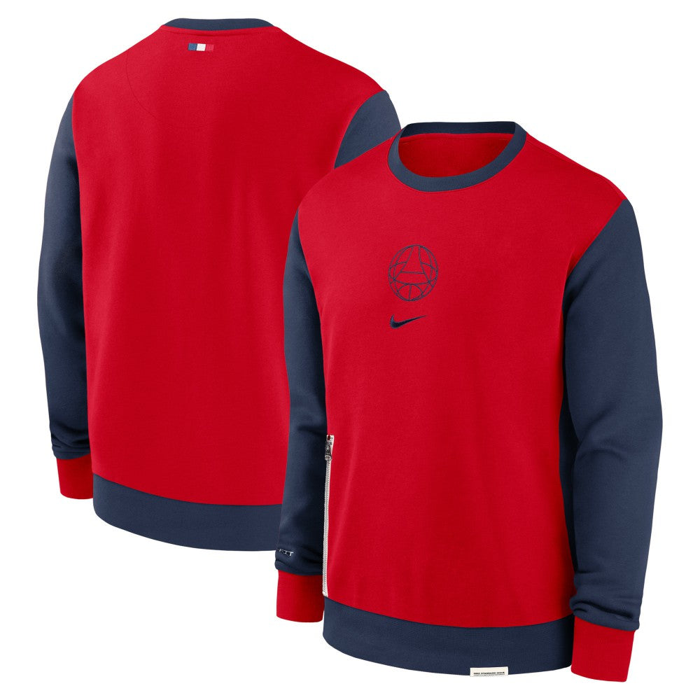 Paris Saint-Germain 2023/24 Standard Issue Travel Performance Pullover Sweatshirt Red shop