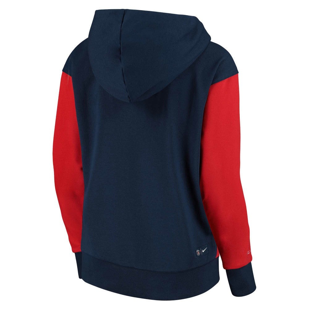 Paris Saint-Germain Women's Standard Issue Pullover Hoodie Navy/Red