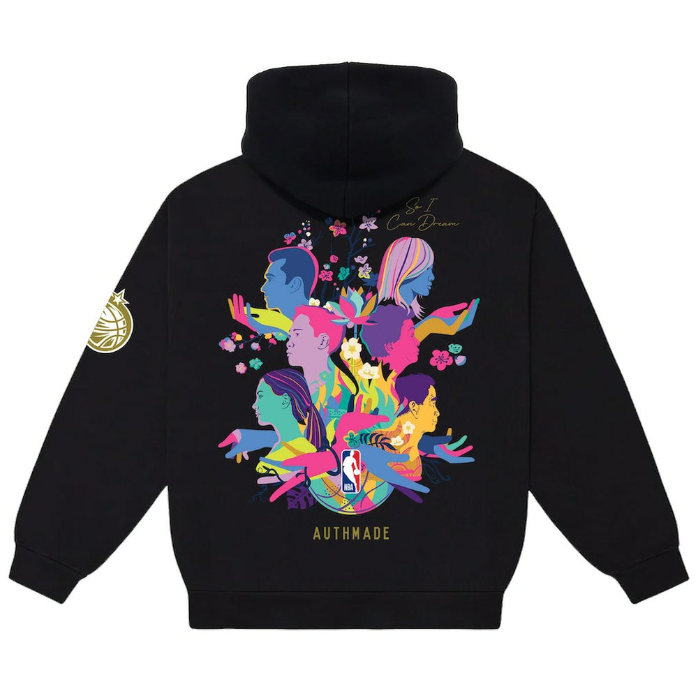 Orlando Magic AUTHMADE x NBA Unisex AAPI Dreamers Pullover Hoodie Black