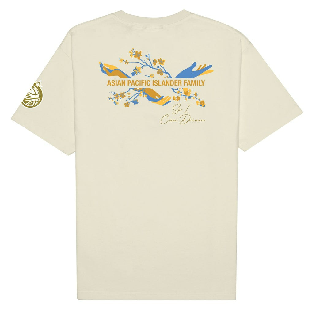 Orlando Magic AUTHMADE x NBA Unisex AAPI Dreamers T-Shirt Cream