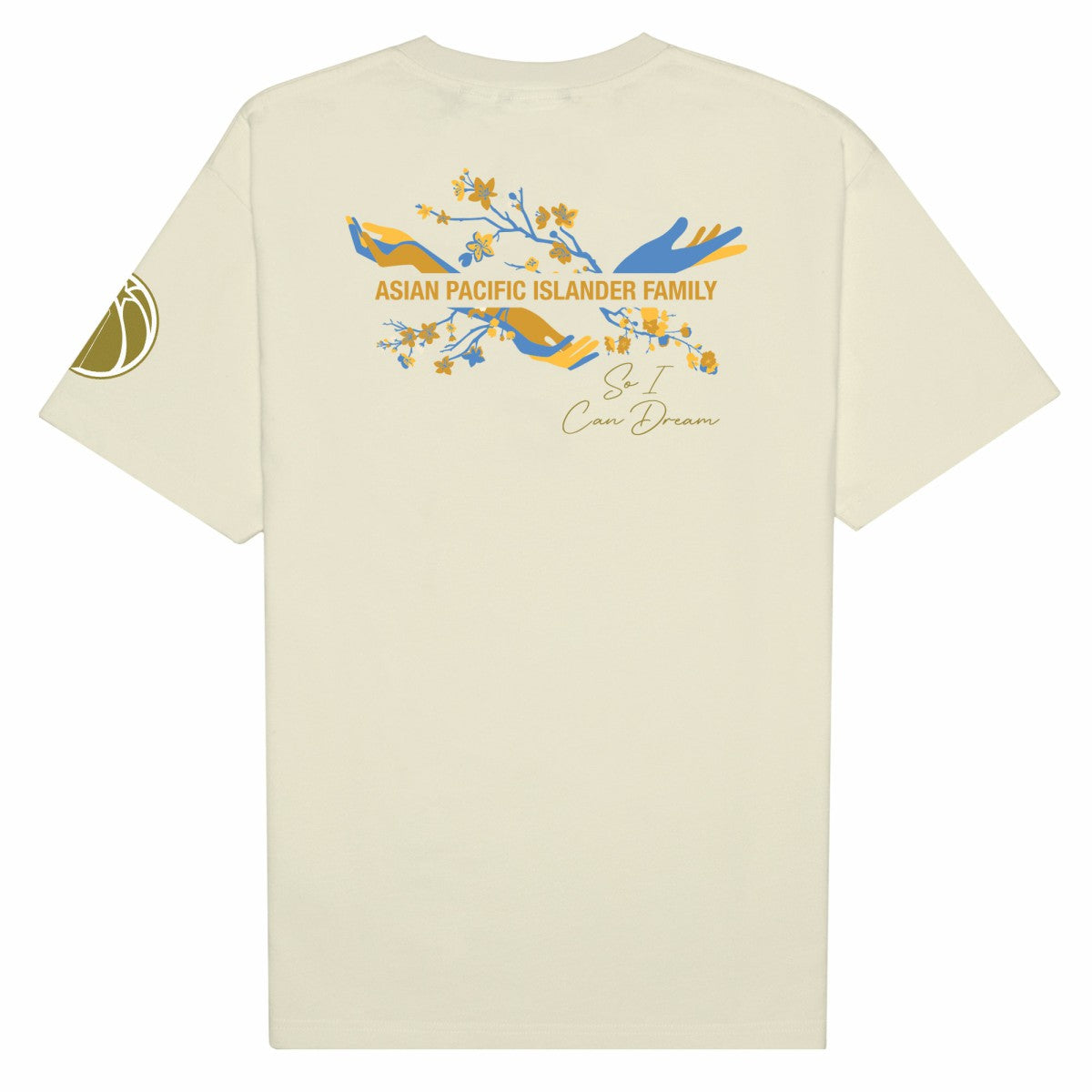Washington Wizards AUTHMADE x NBA Unisex AAPI Dreamers T-Shirt Cream