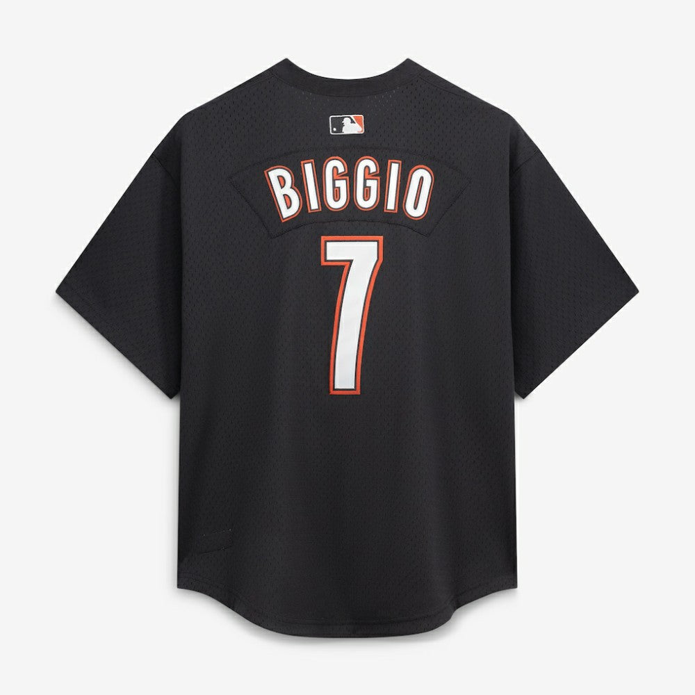 Craig Biggio Houston Astros Mitchell & Ness Authentic Batting Practice Jersey - Black Jerseys