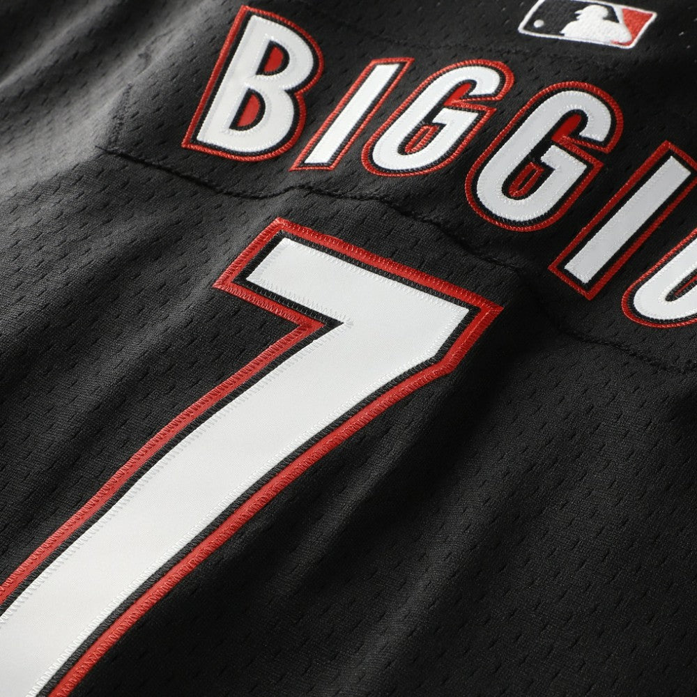 Craig Biggio Houston Astros Mitchell & Ness Authentic Batting Practice Jersey - Black Jerseys